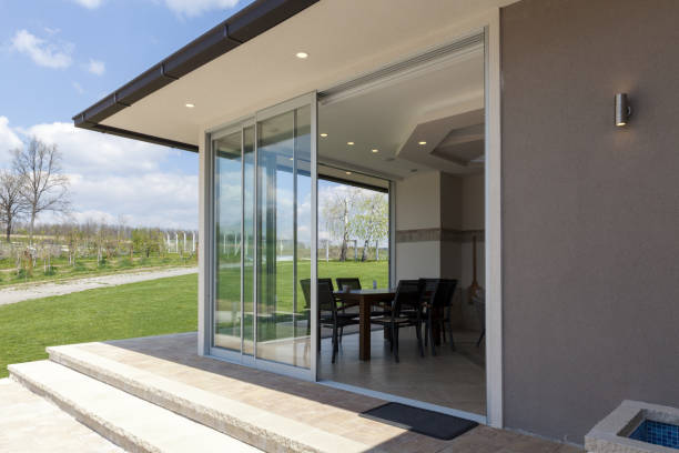 Porte coulissante aluminium